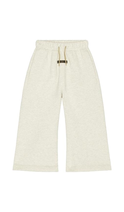 Fear of God ESSENTIALS Kids Flare Sweatpant in Grey by FEAR OF GOD