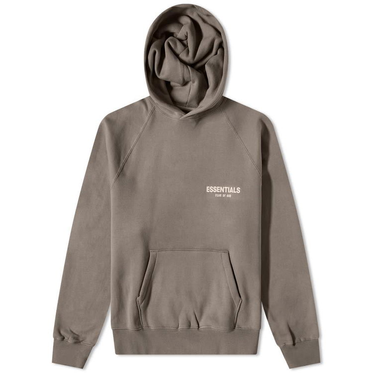 Fear of God ESSENTIALS Logo Popover Hoody by FEAR OF GOD | jellibeans