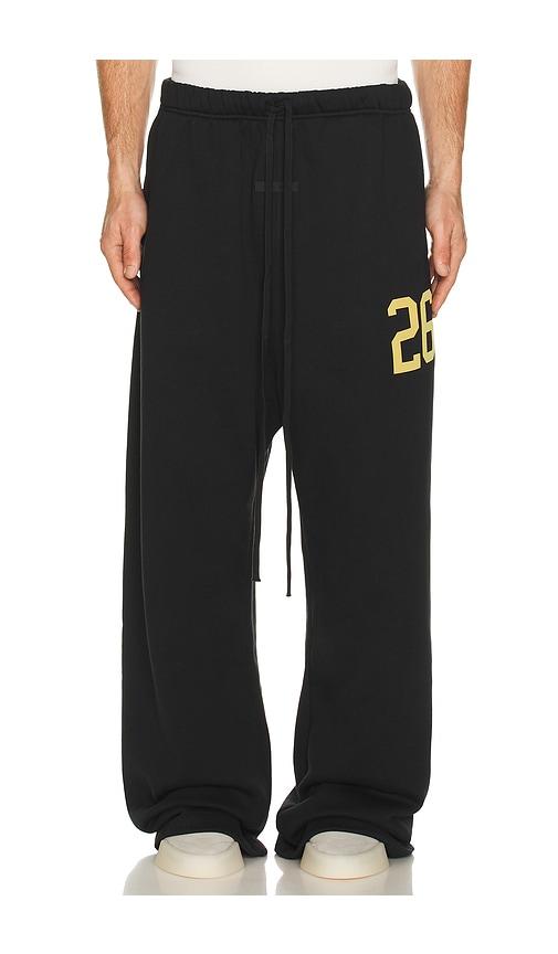 Fear of God ESSENTIALS Lounge Sweatpant in Black by FEAR OF GOD
