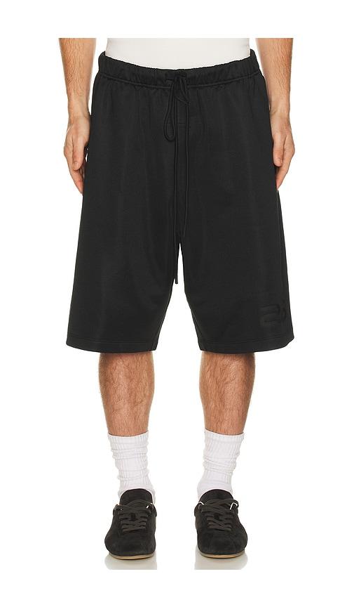 Fear of God ESSENTIALS Relaxed Sweatshort in Black by FEAR OF GOD