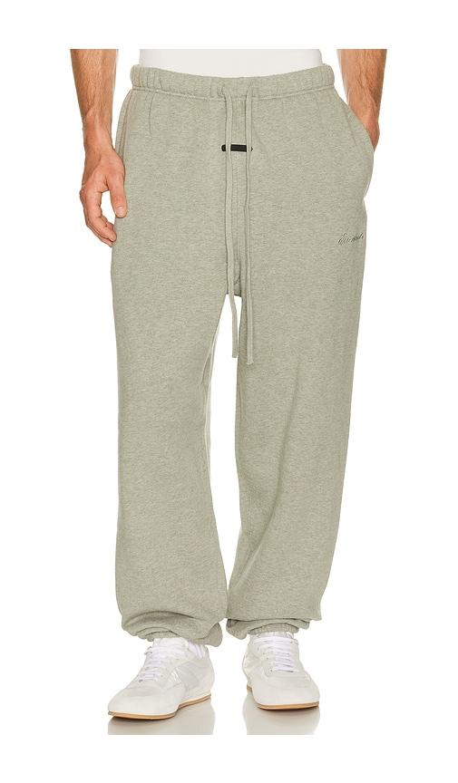 Fear of God ESSENTIALS Signature Classic Sweatpant in Grey by FEAR OF GOD
