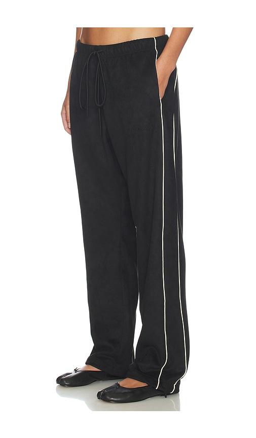 Fear of God ESSENTIALS Signature Relaxed Pant in Black by FEAR OF GOD