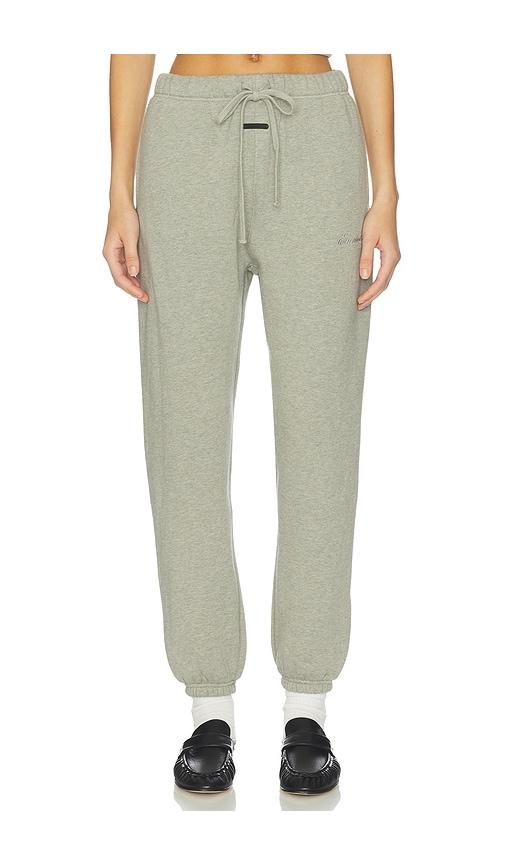 Fear of God ESSENTIALS Signature Vintage Sweatpant in Grey by FEAR OF GOD