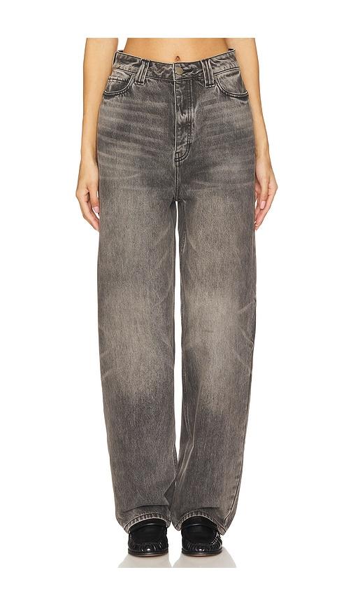 Fear of God ESSENTIALS Straight Leg Jeans in Black by FEAR OF GOD