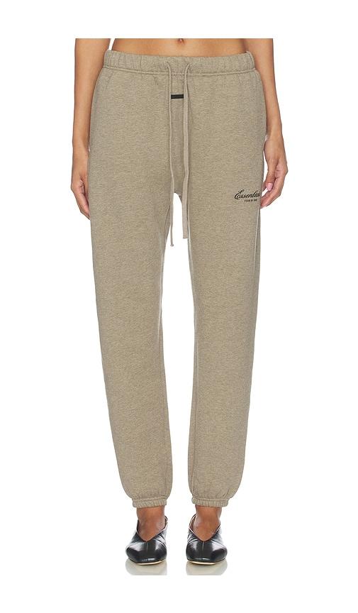 Fear of God ESSENTIALS Vintage Sweatpant in Taupe by FEAR OF GOD