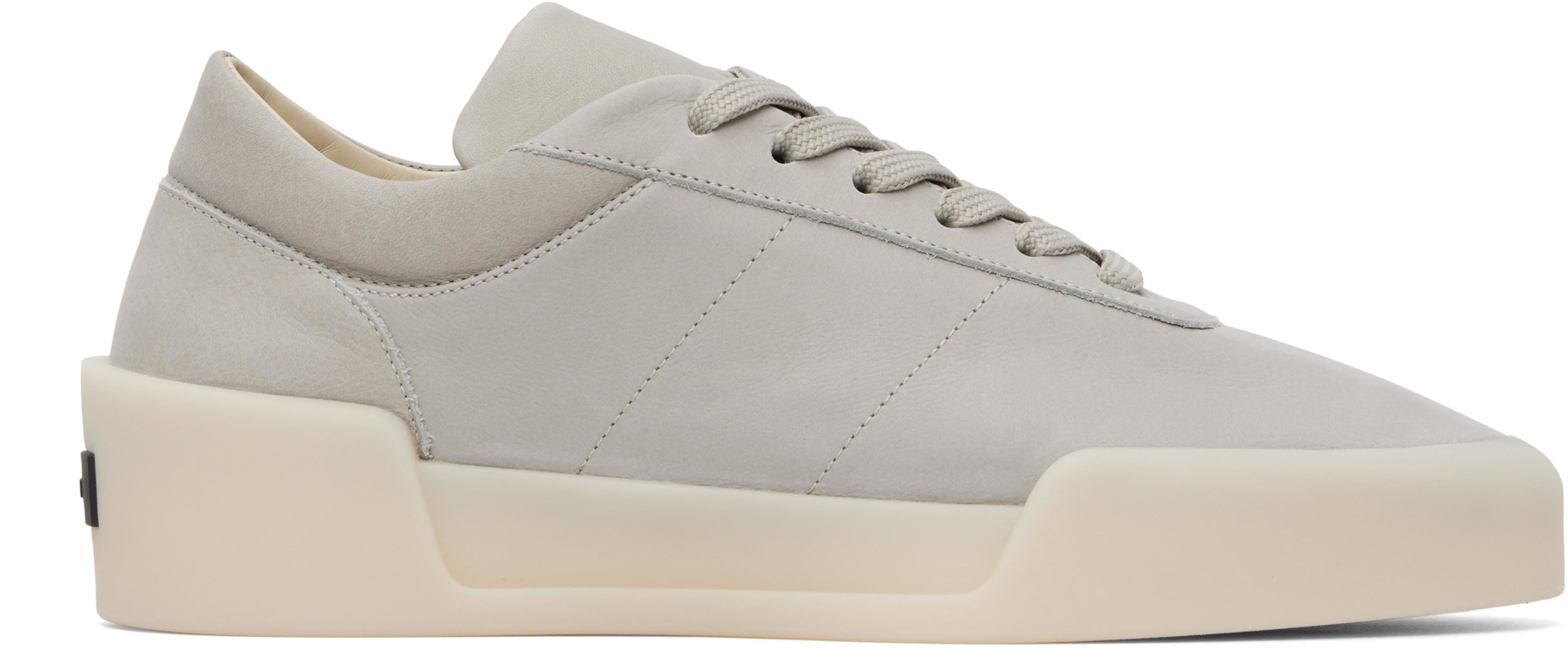 Gray Aerobic Low Sneakers by FEAR OF GOD