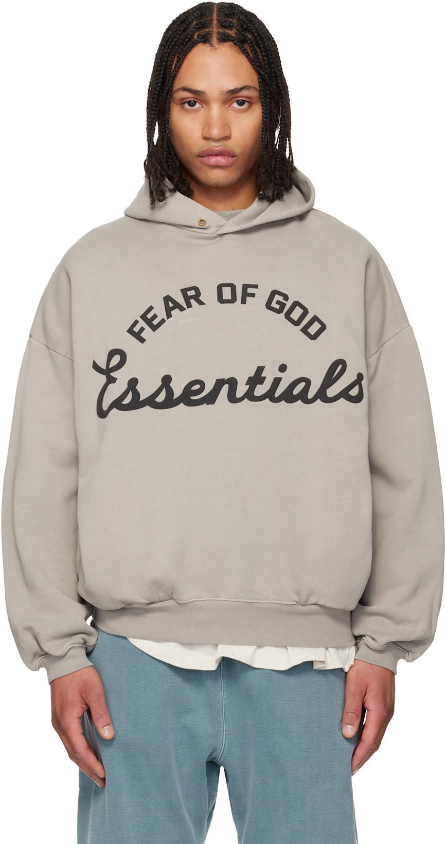 Gray Training 90s Hoodie by FEAR OF GOD