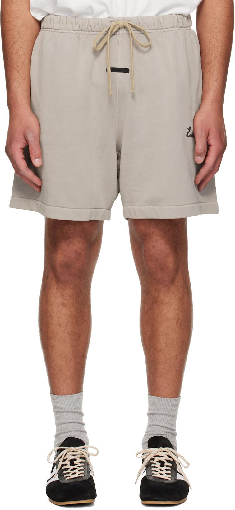 Gray Training Classic Sweat Shorts by FEAR OF GOD