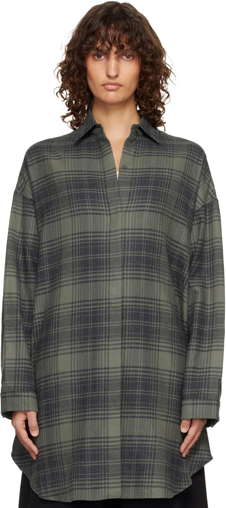 Gray & Khaki Relaxed Shirt by FEAR OF GOD