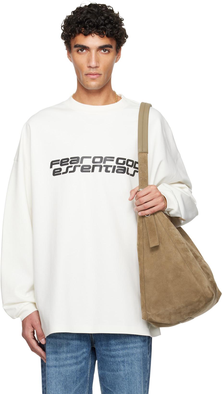 Off-White Holiday Ponte 90s Long Sleeve T-shirt by FEAR OF GOD