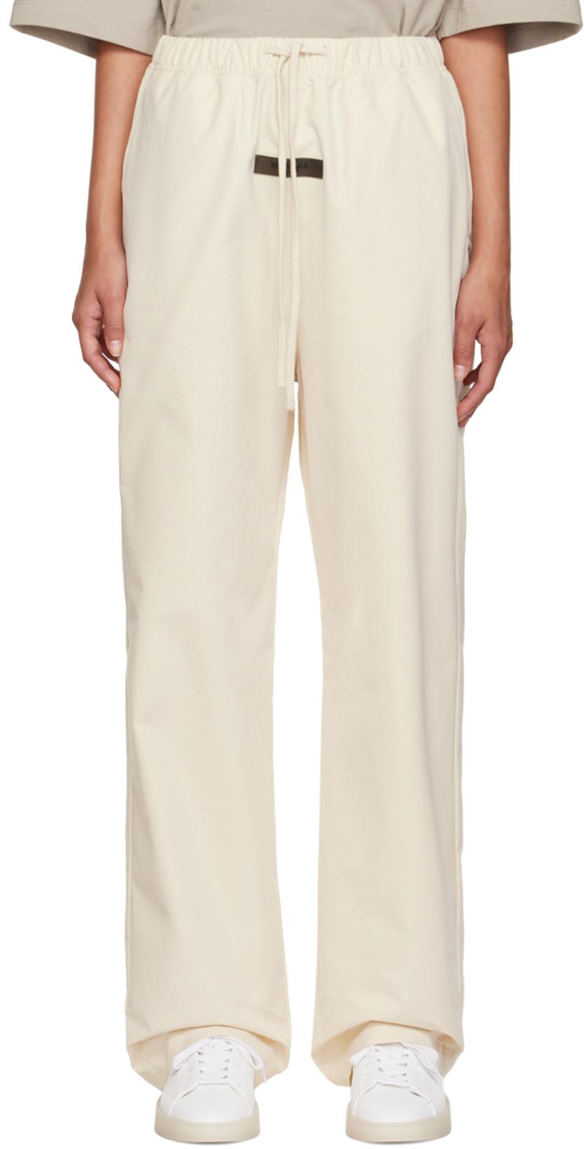 Off-White Relaxed Lounge Pants by FEAR OF GOD