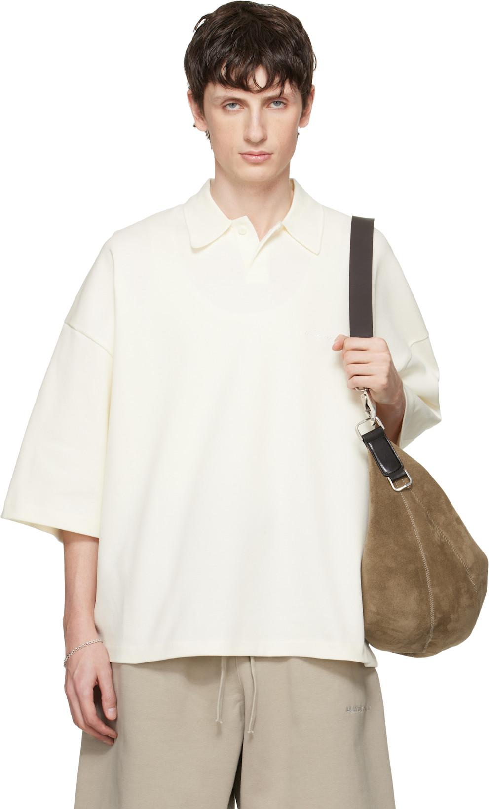 Off-White Signature 90s Cropped Polo by FEAR OF GOD