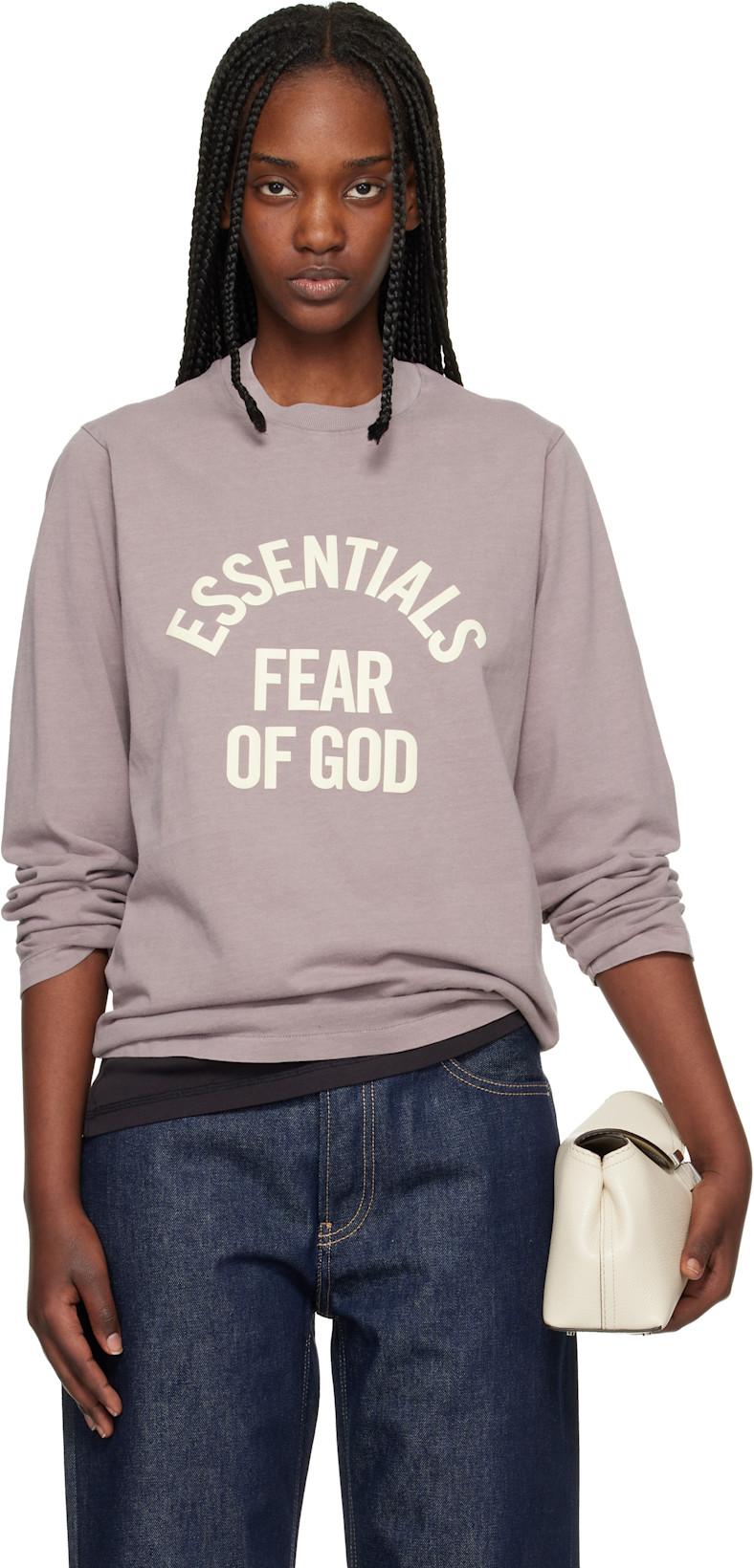 Purple Campus Classic Long Sleeve T-shirt by FEAR OF GOD