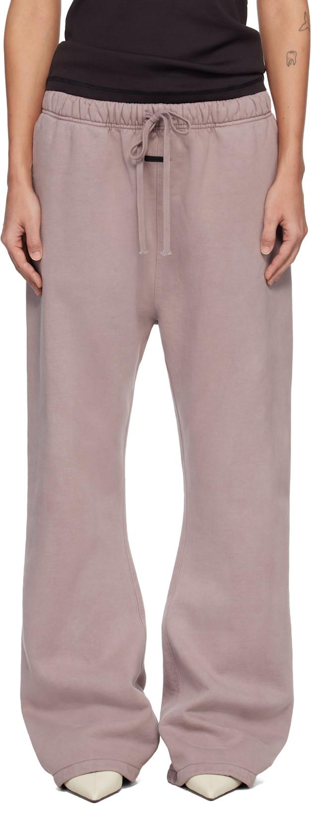 Purple Signature Classic Fit Flare Sweatpants by FEAR OF GOD