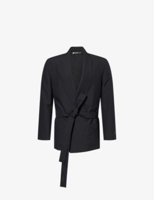 Shawl Collar Double-Breasted Wool Blazer by FEAR OF GOD