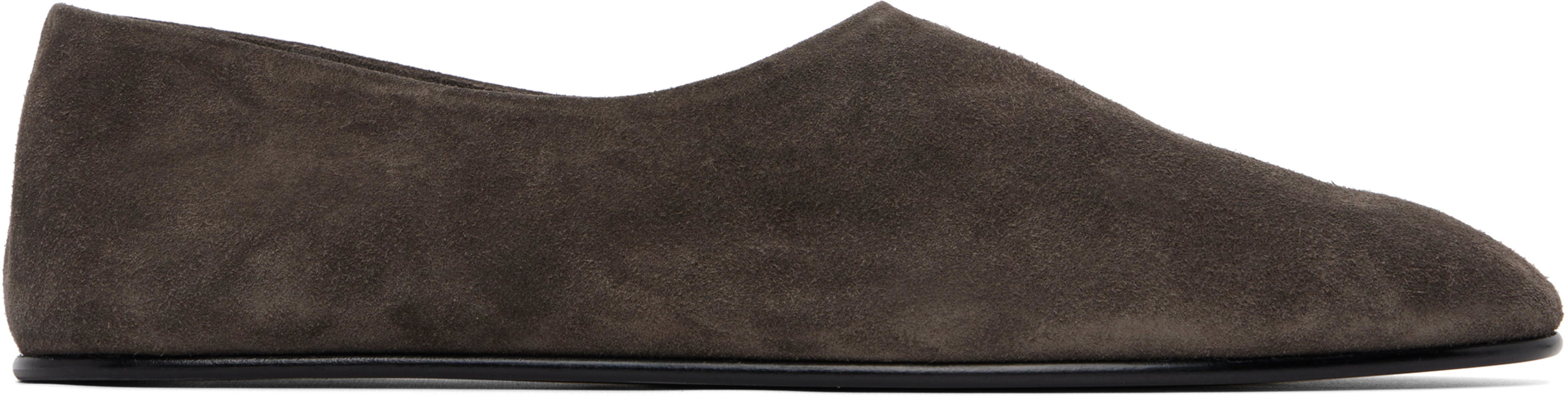 Taupe Ballerino Loafers by FEAR OF GOD