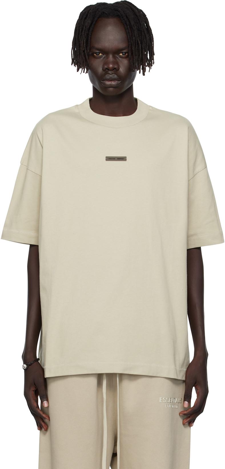 Taupe Classic Fit T-shirt by FEAR OF GOD