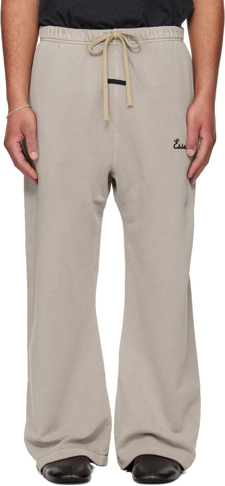 Taupe Training Classic Flare Sweatpants by FEAR OF GOD