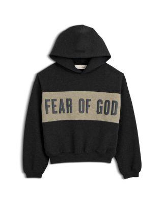 Unisex Cropped Fleece Hoodie - Little Kid by FEAR OF GOD
