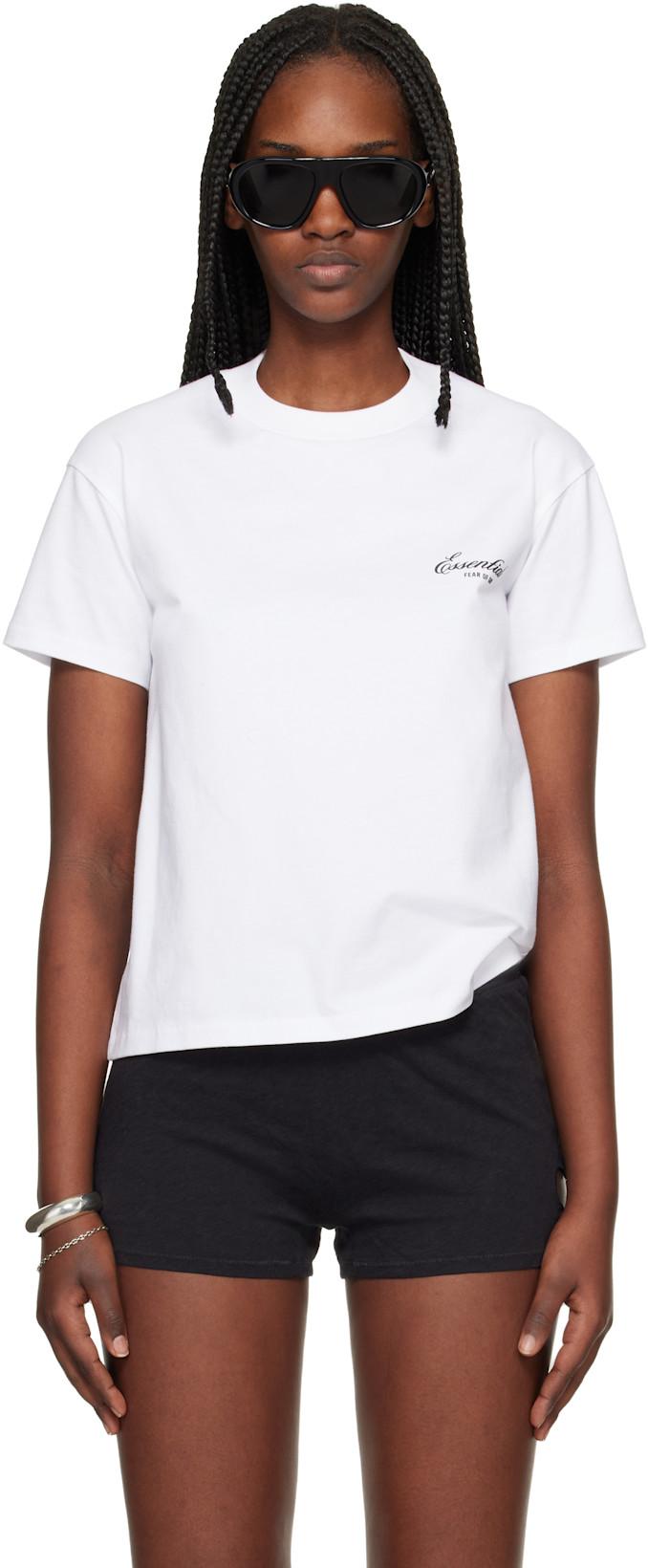 White Classic Short Sleeve T-shirt by FEAR OF GOD