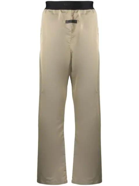 contrast-waist technical track pants by FEAR OF GOD