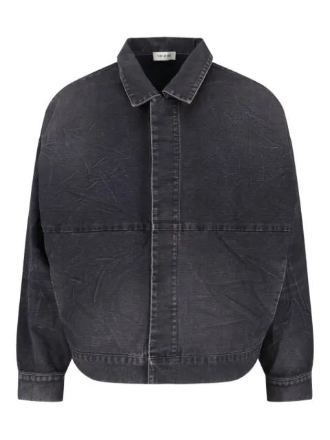 denim utility jacket by FEAR OF GOD