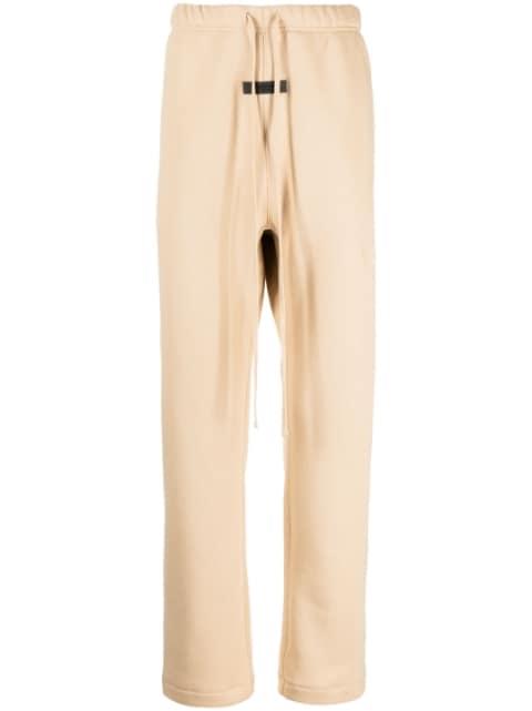 drawstring cotton track pants by FEAR OF GOD