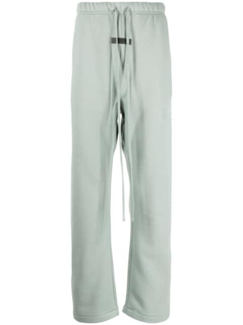 drawstring cotton track pants by FEAR OF GOD