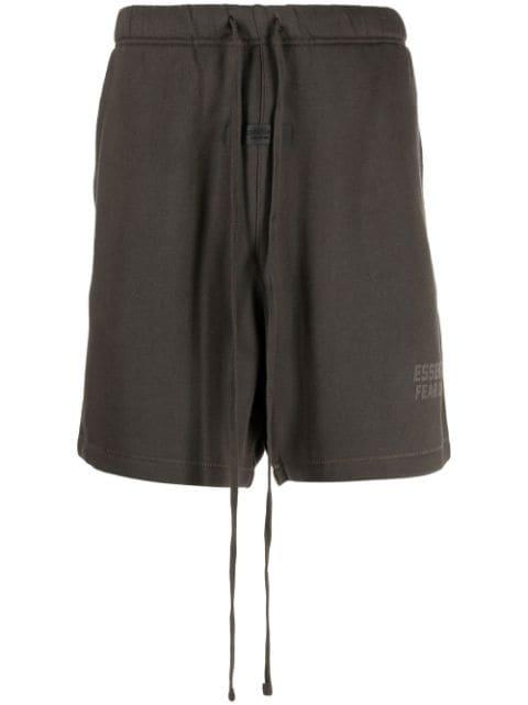 drawstring logo-print shorts by FEAR OF GOD