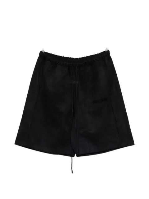 drawstring logo shorts by FEAR OF GOD