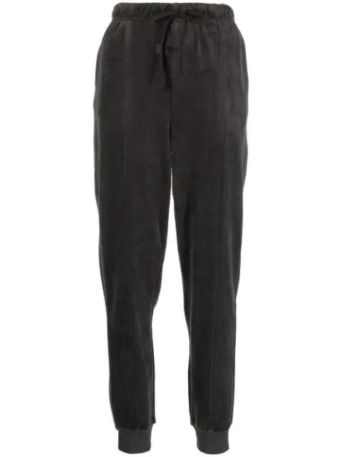 drawstring velour trousers by FEAR OF GOD