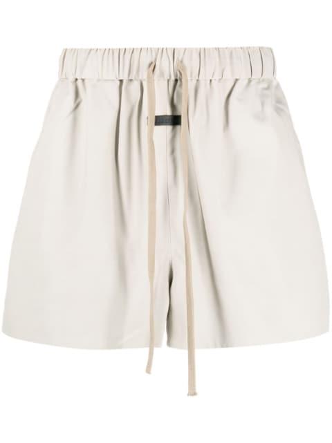drawstring-waist short shorts by FEAR OF GOD