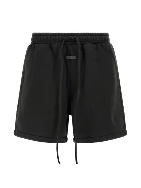 elasticated logo patch bermuda shorts by FEAR OF GOD