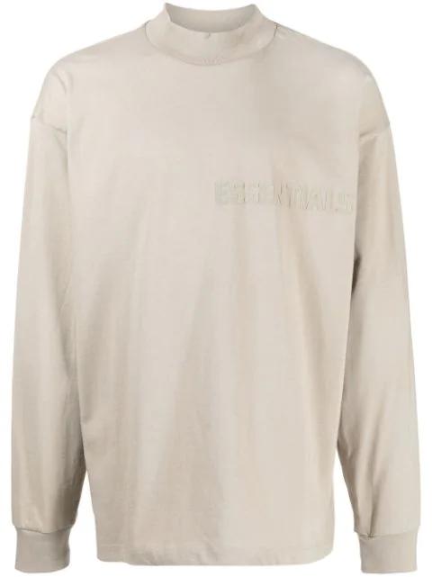 embossed-logo long-sleeve T-shirt by FEAR OF GOD
