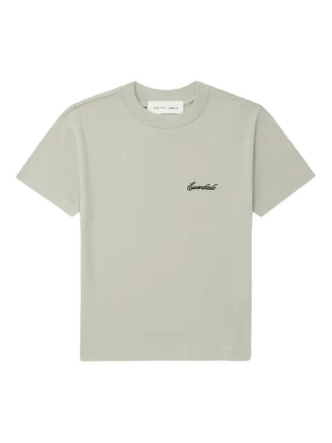 embroidered-logo cotton T-shirt by FEAR OF GOD