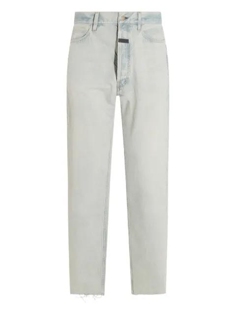 faded high-rise jeans by FEAR OF GOD