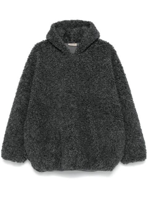 faux-shearling hoodie by FEAR OF GOD