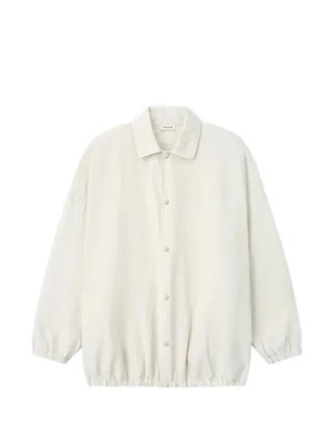 garment-dyed cotton-poplin jacket by FEAR OF GOD