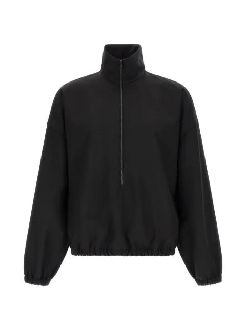 half-zip high-neck sweatshirt by FEAR OF GOD