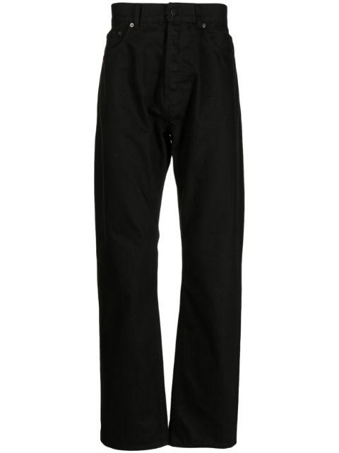 high-waisted straight-leg jeans by FEAR OF GOD