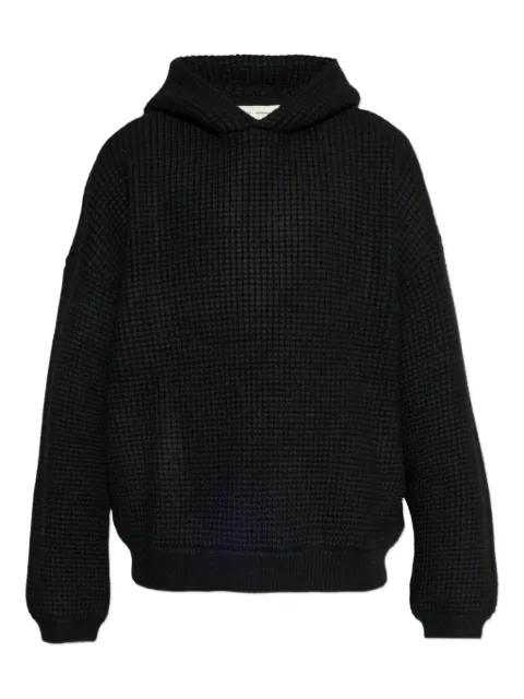 hoodied waffle hoodie by FEAR OF GOD
