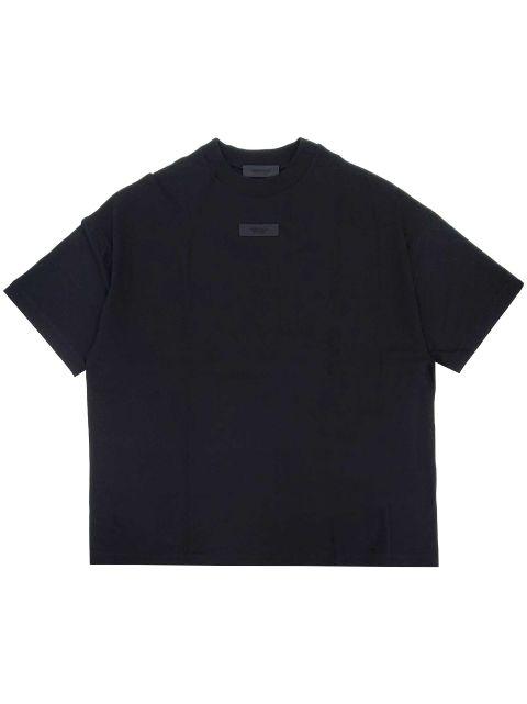 logo-appliqué cotton T-shirt by FEAR OF GOD