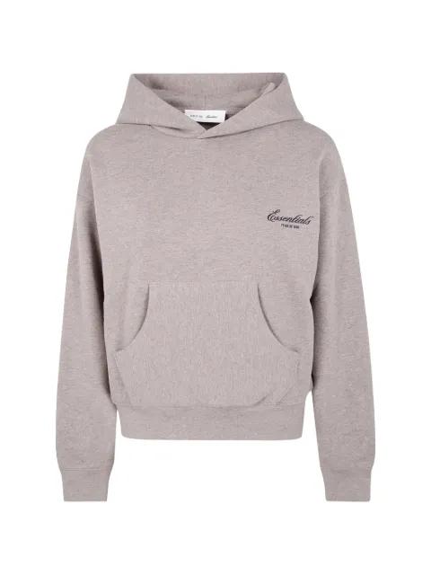 logo-detail hoodie by FEAR OF GOD