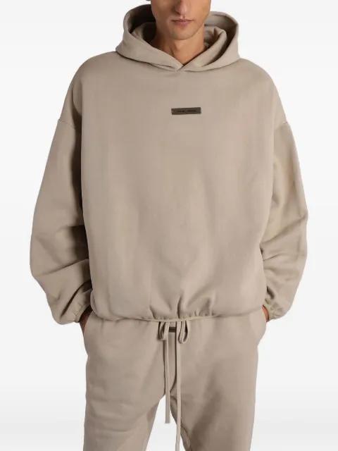 logo-detail hoodie by FEAR OF GOD