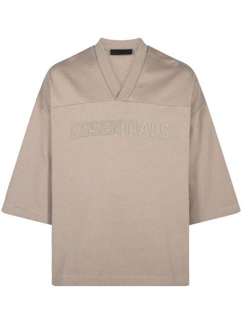 logo-embossed T-shirt by FEAR OF GOD