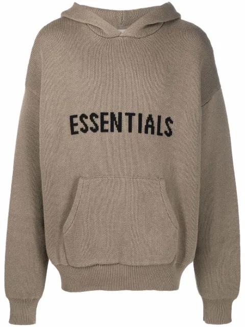 logo lettering hoodie by FEAR OF GOD