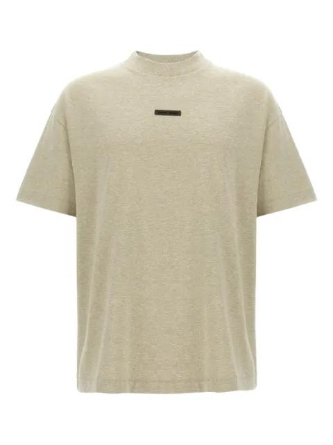 logo-patch T-shirt by FEAR OF GOD