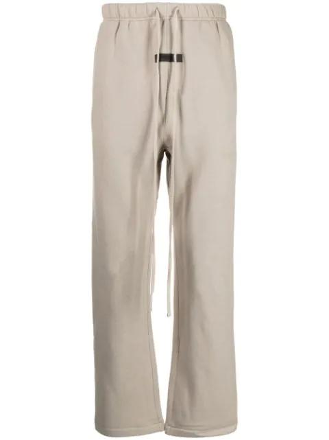 logo-patch drawstring track pants by FEAR OF GOD