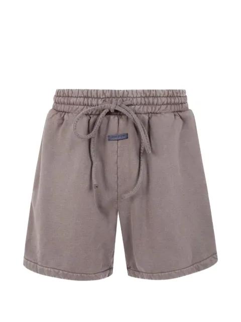 logo-patch drawstring track shorts by FEAR OF GOD