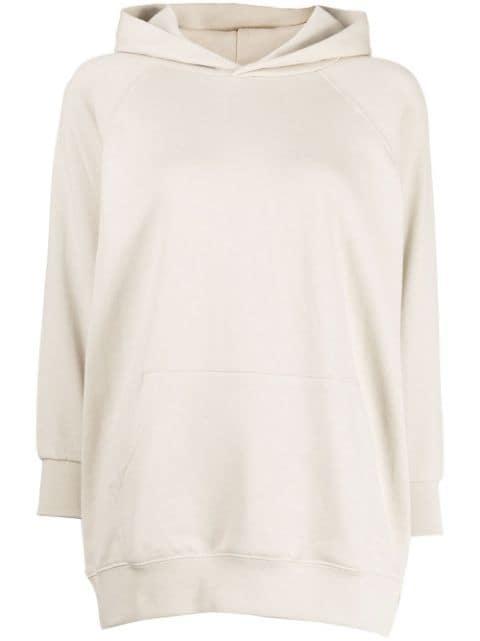 logo-patch hoodie by FEAR OF GOD
